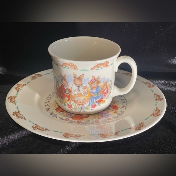 Royal Doulton Bunnykins Celebrate your Christening Set - Picture 9 of 12